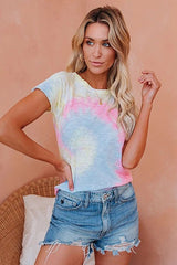 It's a Mood – Batik-Kurzarmtop