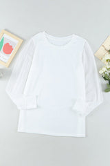 Oh Darling – Langärmliges Oberteil mit Schweizer Punkten