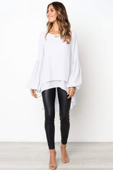 Doppelt so viel Spaß: Rüschen-High- und Low-Top – 5 Farben