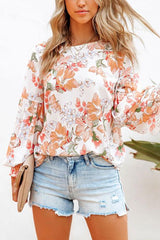 Smok-Oberteil mit „Beauty And A Breeze“-Print – 2 Farben