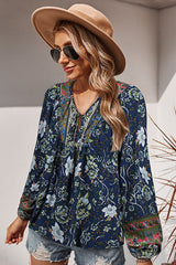 Flourishing Dreams Boho-Print-Top – 5 Farben