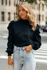 Hello Lover – Oberteil mit auffälligen Ärmeln und Smokarbeit – 2 Farben