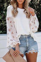 Bedrucktes Langarmshirt „Brighter Days“ – 3 Farben