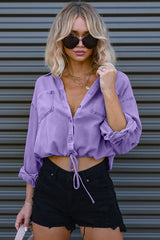 Mein bestes Denim-Oberteil mit kurzen Ärmeln für jeden Tag – 4 Farben