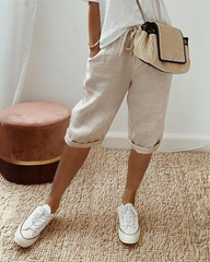 LUNA - SOMMERSHORTS AUS BAUMWOLLE