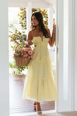 Just Hold On – Ärmelloses Maxikleid mit Cut-Outs – 4 Farben