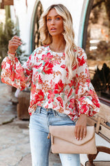 Smok-Oberteil mit „Beauty And A Breeze“-Print – 2 Farben