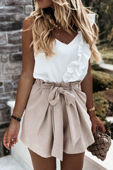 Shorts mit Schleife „You Have My Heart“