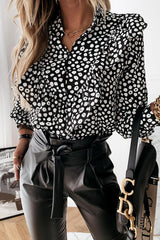 Lovely Wishes gepunktetes Rüschentop – 4 Farben