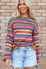 Better By The Day – Langärmliges Bohème-Oberteil