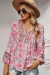 Flourishing Dreams Boho-Print-Top – 5 Farben