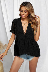 Take On The Trend Spitzentop mit Schweizer Punkten – 7 Farben