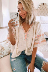 Pretty Pick – Besticktes Oberteil im Boho-Stil