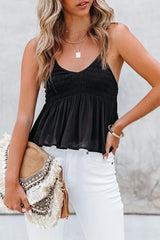 Smile Awhile Smocked Cami Top – 3 Farben