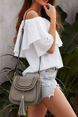 Moment of Bliss Off Shoulder Lagentop - 3 Farben