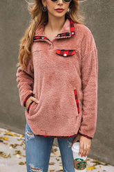 Love You More Pocket Teddy Top – 2 Farben