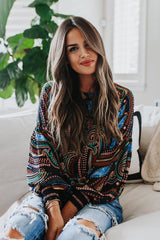 Bedrucktes Langarmshirt „Only For You“