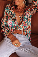 Langärmliges Oberteil mit Knopfleiste und Aufdruck „Just So You“