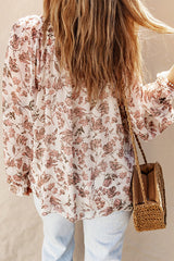 Langärmliges Top mit „On My Heart“-Print