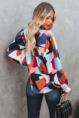 Bedrucktes Top „The Golden Days“