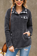 Love You More Pocket Teddy Top – 2 Farben