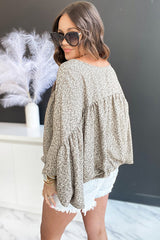 Win You Over Bedrucktes Langarmshirt – 2 Farben