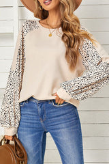 Bedrucktes Langarmshirt „Autumn Daze“