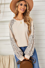 Bedrucktes Langarmshirt „Autumn Daze“