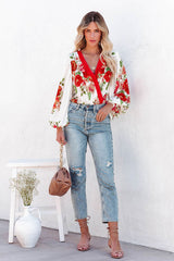 Got The Love – Langärmliges Oberteil mit Blumenmuster