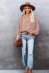 Eyes On Me – Shivering Printes – Langärmliges Top