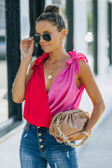 Ärmelloses Top mit Schleife „Forever Your Girl“