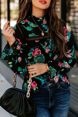 Bounty Of Blooms – Spitzentop mit Blumenmuster