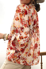 Need You Always Langarm-Top mit V-Ausschnitt