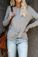 Cozy Attitude Cross-Front Stricktop – 3 Farben