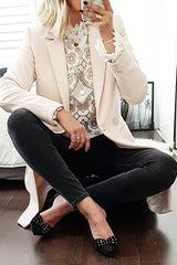 Perfect Petals – Durchsichtiges Top aus weißer Spitze