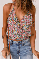 Win You Over Wickel-Camisole mit Blumenmuster