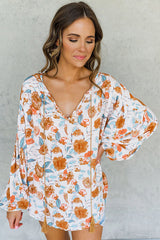 Bedrucktes Langarmshirt „Never Let You Go“