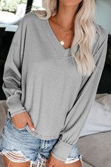 My Darling V-Ausschnitt Stricktop - 3 Farben