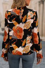 Langärmliges Oberteil mit „Falling For You“-Print