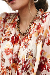 Need You Always Langarm-Top mit V-Ausschnitt