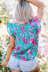 Ärmelloses Top mit Step It Up-Print