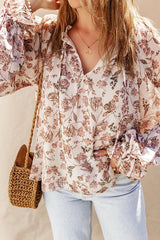 Langärmliges Top mit „On My Heart“-Print