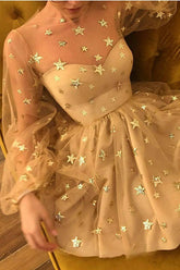 Star Galaxy Tüll-Skaterkleid – 4 Farben