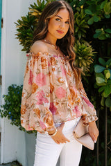 Bedrucktes Smok-Top „You're My Reason“ – 2 Farben