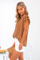 Your Sunshine Flutter Kurzarmtop – 3 Farben