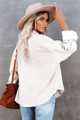 Remember Me Button-Up Pocket Top – 2 Farben