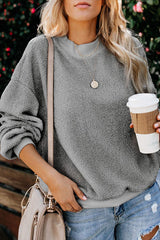 Carino Teddy Langarmtop - 3 Farben