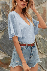 Dream Date Swiss Dot Spitzentop – 5 Farben