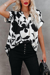 Wild Honey – Kurzärmliges Oberteil mit Blumenmuster