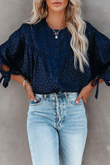 Schönes Babydoll-Top mit Knopfleiste und „New Day“-Aufdruck – 4 Farben